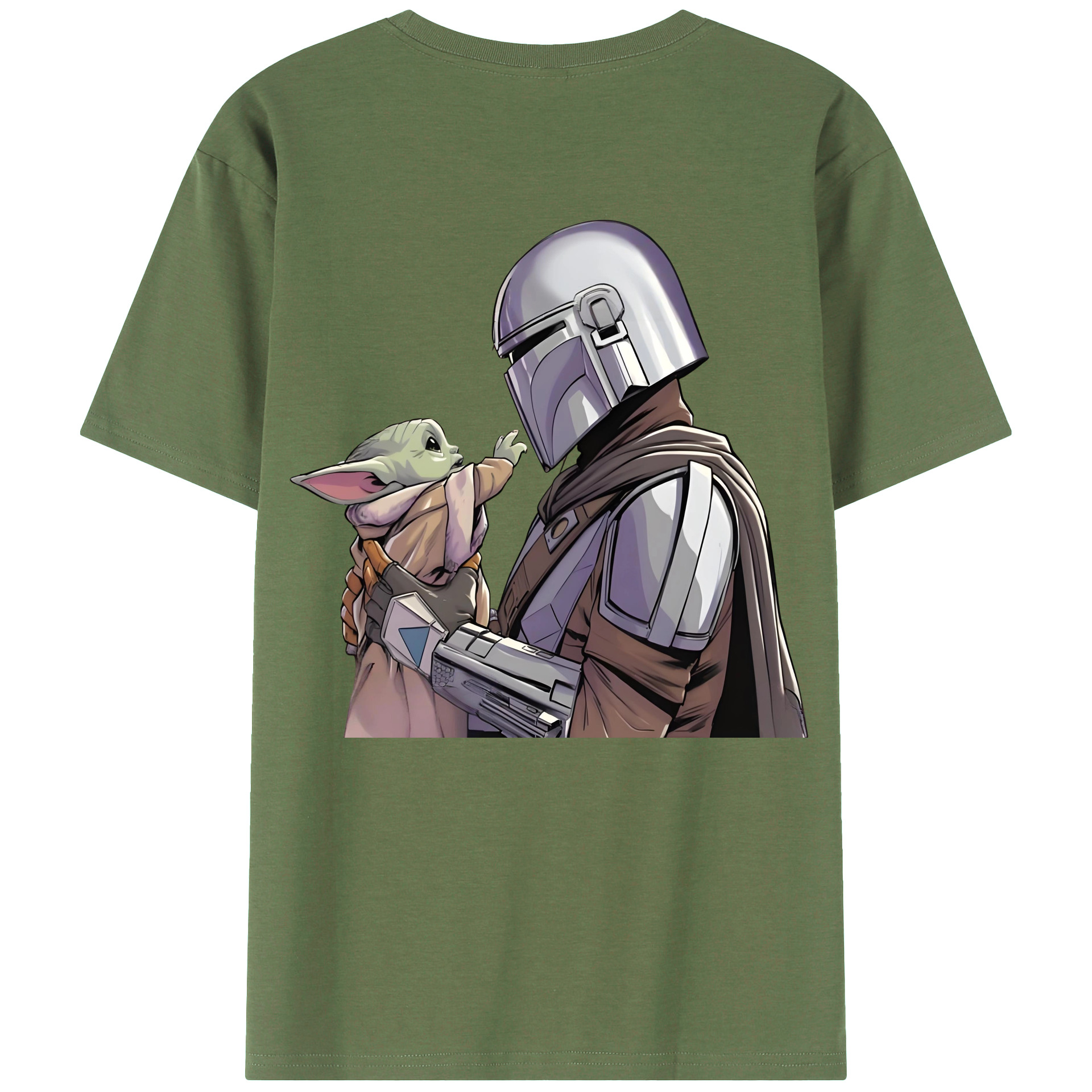 （画像用） スター・ウォーズ Star Wars 綿100％ メンズ半袖Tシャツ（バックプリント） 通気性